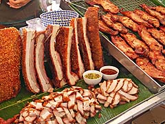 Pork at Aw Taw Kaw Market