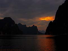 Sunset on Cheow Lan Lake (2005)
